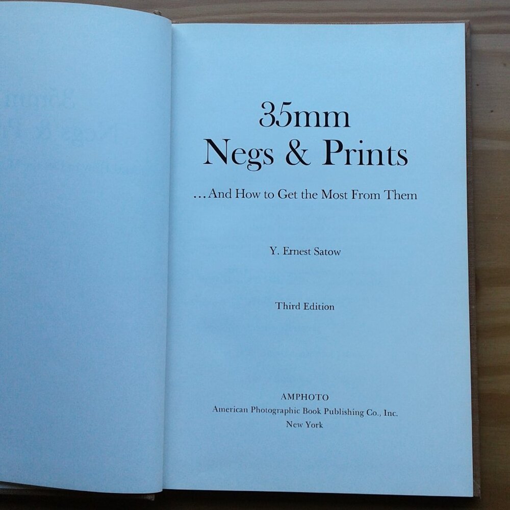 35mm Negs & Prints by Y. Ernest Satow, Vintage 1969